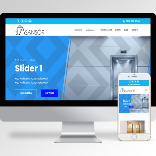 Asansör Teması v1 Asansör Teması v1