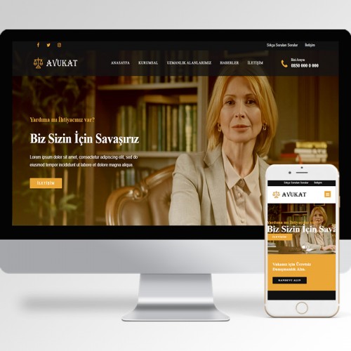Avukat Teması v4 Avukat Teması v4