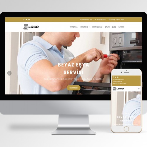 Beyaz Eşya Servisi Teması v3 Beyaz Eşya Servisi Teması v3
