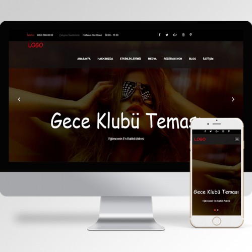 Gece Klubü Teması v6 Gece Klubü Teması v6
