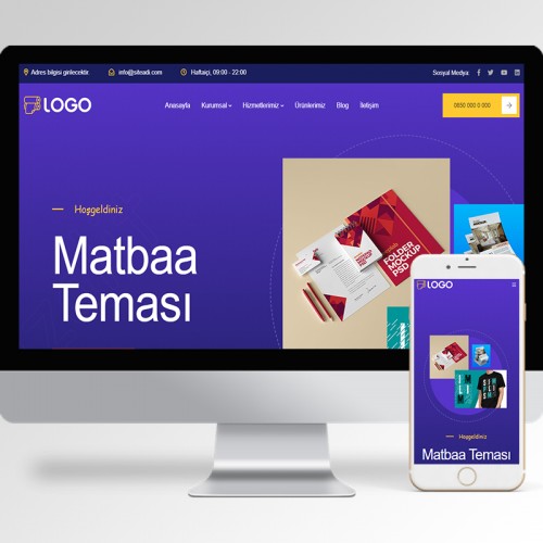 Matbaa Teması v3 Matbaa Teması v3