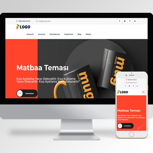 Matbaa Teması v5 Matbaa Teması v5