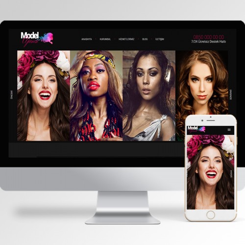Model Ajansı Teması v2 Model Ajansı Teması v2