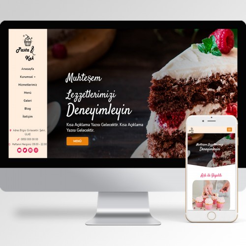 Pastane Teması v1 Pastane Teması v1