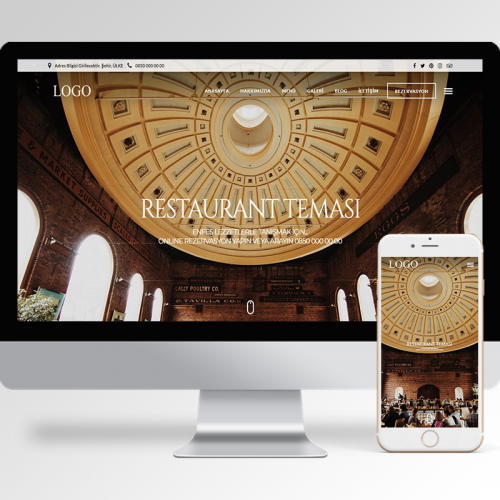 Restaurant Teması v5 Restaurant Teması v5