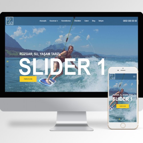 Sörf Kursu Teması v1 Sörf Kursu Teması v1