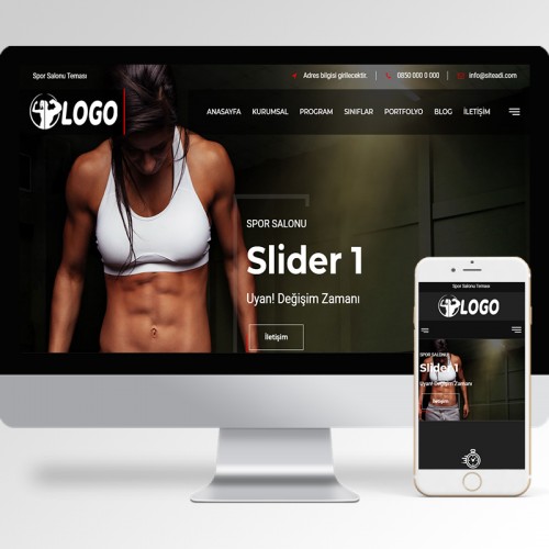 Spor Salonu Teması v4