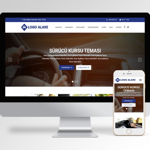 Sürücü Kursu Teması v4 Sürücü Kursu Teması v4