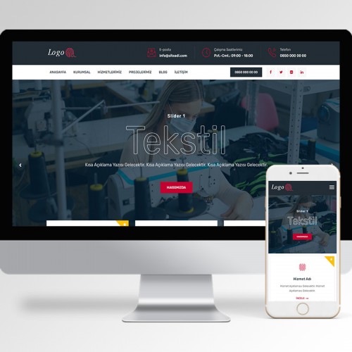 Tekstil Teması v4 Tekstil Teması v4